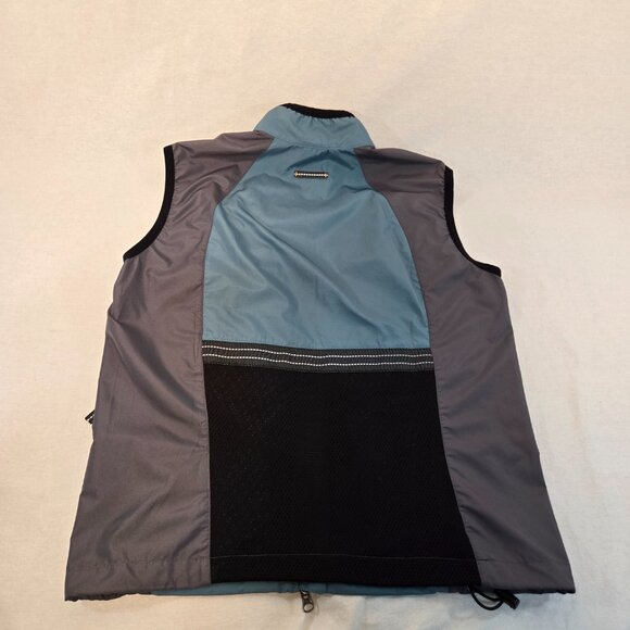 Vintage NIKE Gorpcore Y2K Retro UNISEX Reflective Green/Gray Zip Up Vest Size M. - Picture 5 of 16